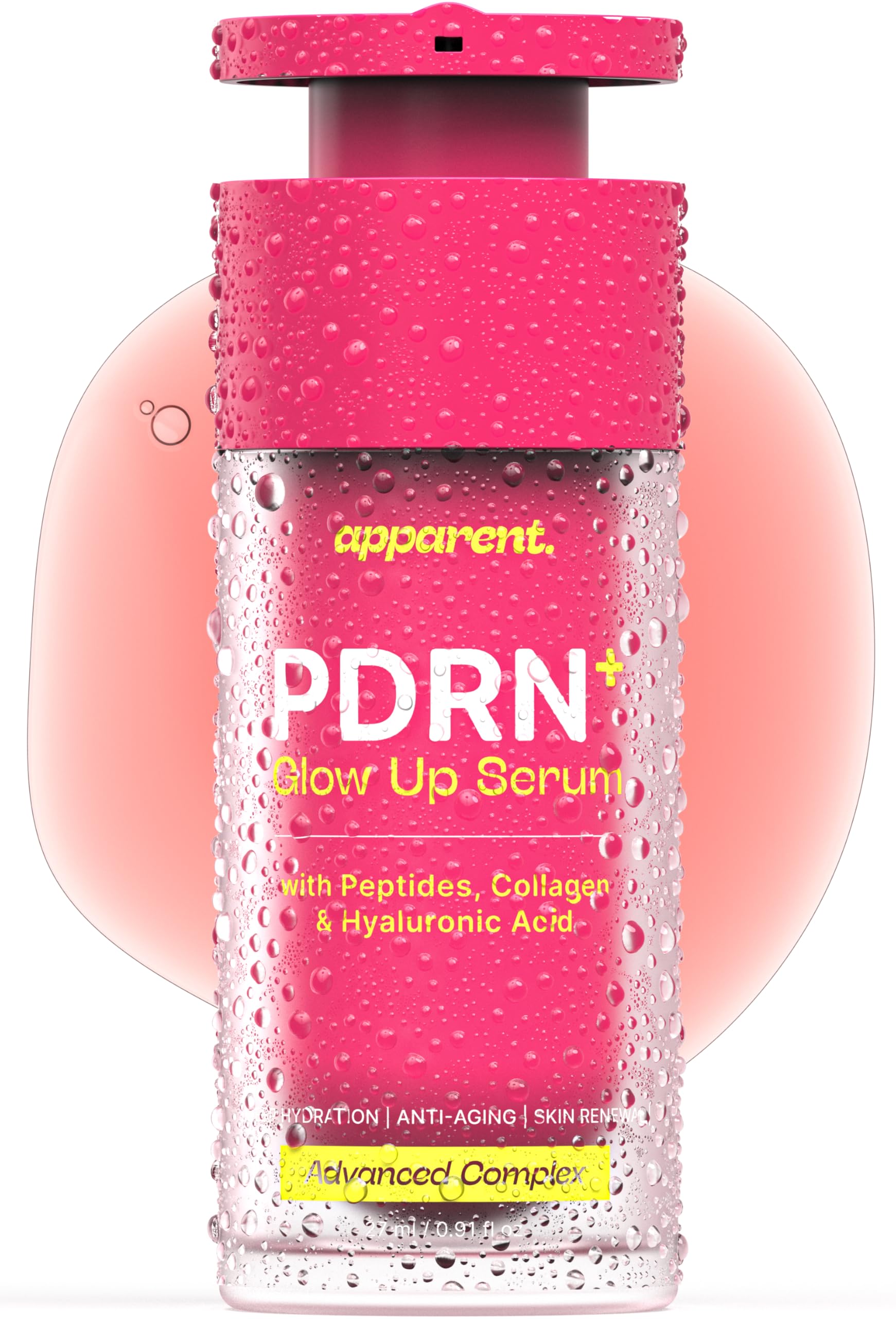 Apparent. PDRN Salmon DNA Serum | Korean PDRN Serum 1% or 10,000 PPM 0.91 fl. oz.