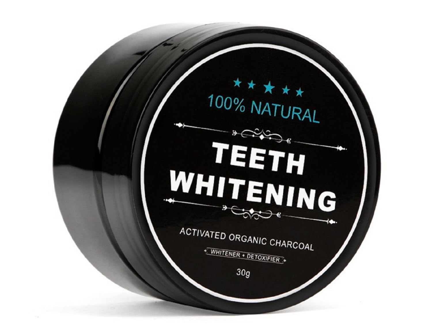 Teeth Whitening Charcoal Powder, Activated Charcoal Tooth Cleaning Powder, Natural Toothpaste Alternative | Organic and Chemical Free