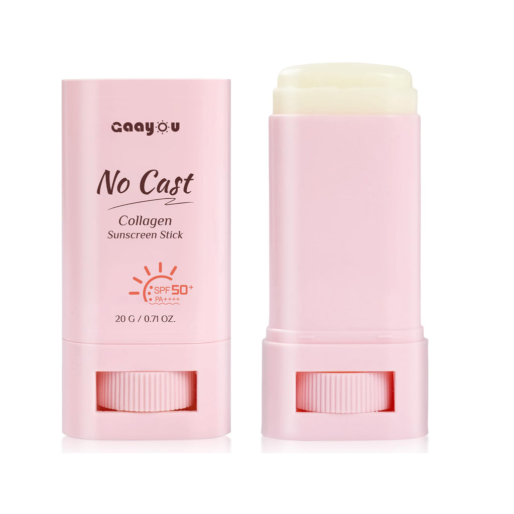 No Cast Sunscreen Stick SPF PA50++++ Collagen Sunscreen Korean Sunscreen Stick