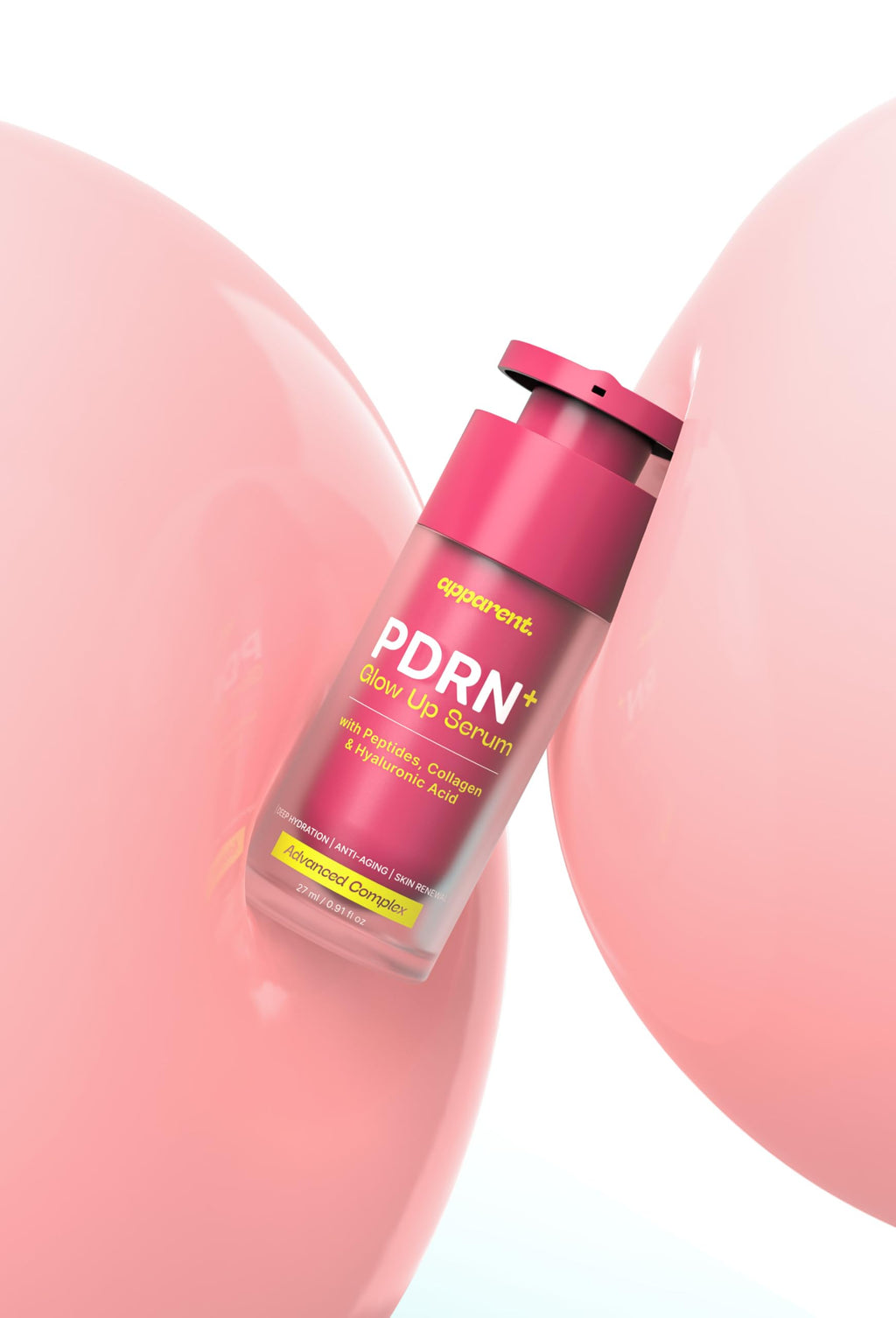 Apparent. PDRN Salmon DNA Serum | Korean PDRN Serum 1% or 10,000 PPM 0.91 fl. oz.