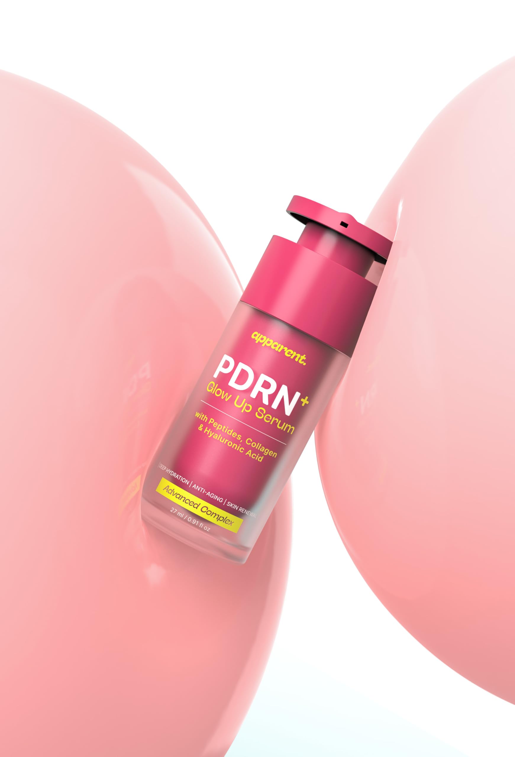 Apparent. PDRN Salmon DNA Serum | Korean PDRN Serum 1% or 10,000 PPM 0.91 fl. oz.